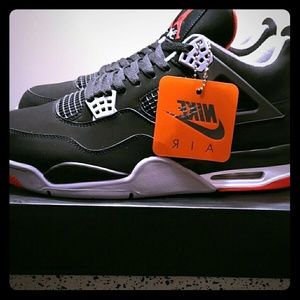 2019 Air Jordan 4 Retro OG Black Cement